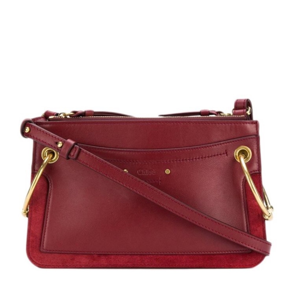 Chloe shoulder bag,plum purple,single size
